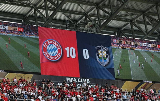 Bayern Munich tạo nên kỷ lục lịch sử tại Club World Cup với chiến thắng 10-0