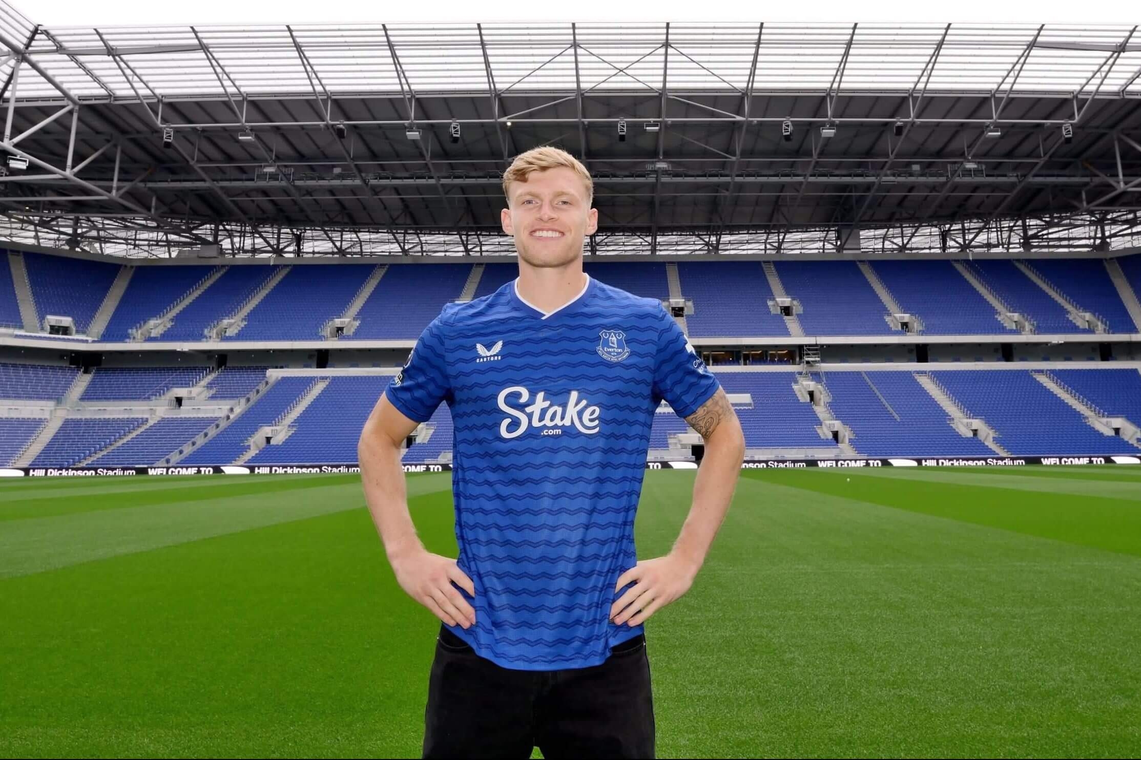 Everton Gắn Bó với Trung Vệ Trụ Cột Jarrad Branthwaite đến Năm 2030